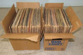 Two Boxes of Album Records