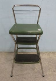 Vintage Kitchen Cosco Step Stool Chair