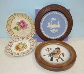 Four Wall Hanging Collectible Plates
