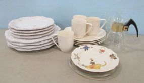 Roscher & Co. Stoneware and Lunch Plates