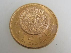 Mexico Gold 20 Pesos