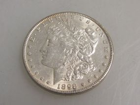 Morgan Silver Dollar 1898