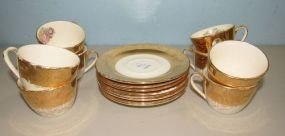 Edwin M. Knowles China Saucers and Cups