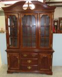 Modern Three Door China Cabinet