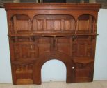 Antique Oak Hutch Top