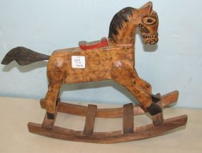 Wooden Rocking Horse