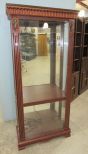 Ashley Cherry Double Curio Cabinet