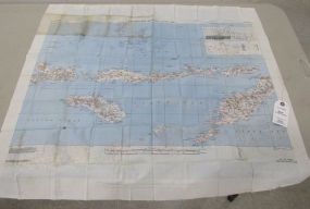 AAF Double Sided Silk Map