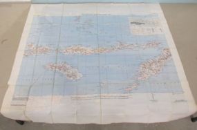 AAF Double Sided Silk Map