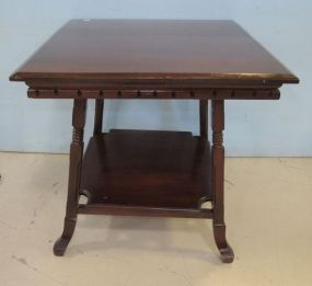 Mid 1900s Square Side Table