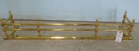 Brass Fireplace Fender