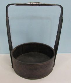 Oriental Hand Made Decor Basket