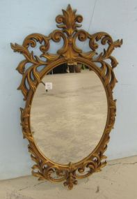 Turner Gold Ornate Plastic Wall Mirror