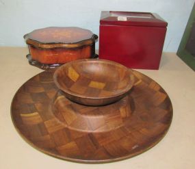 Modern Jewelry Box, Photo Box, and Serving Dish