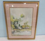 Framed Print of Fishermen