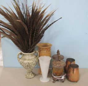 Group of Decor Vases and Pottery