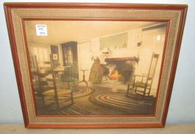 Copyright Wallace Nutting Frame Print