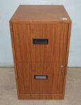 Metal Two Drawer File Cabinet