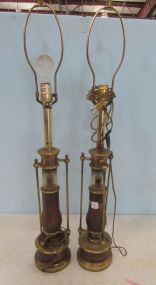 Pair of Lantern Style Table Lamps