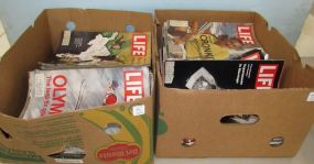 Two Box Collection of LIFE Magazines