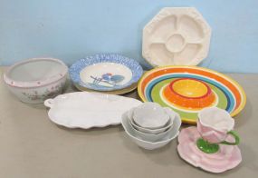 Group of Ceramic Pottery and Plates