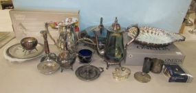 Group of Silver Plate Items