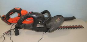 Black Decker Hedge Trimmer and Blower