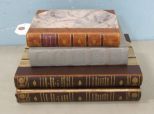 Four Leather Bound Collectible Books