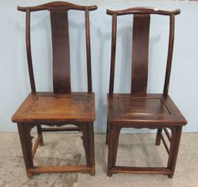 Pair of Ming Style Official's Chair