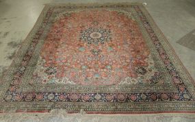 Persian Silk Tabriz Area Rug