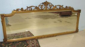 Large Vintage French Style Wall Mirror