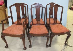 Vintage English Ball-n-Claw Dining Chairs