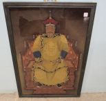 Hand Painted Chinese Emperor