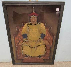 Hand Painted Chinese Emperor
