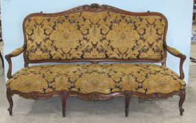Vintage French Style Parlor Settee