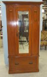 English Single Door Armoire