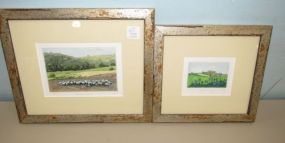 Two Framed Artist Proof Artwork