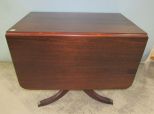 Duncan Phyfe Mahogany Drop Leaf Table