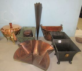 Collection of Brass and Metal Decor Pieces