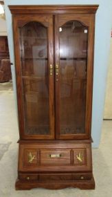 Contemporary Two Door Gun Cabinet