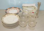 China Plates and Six Sherbets