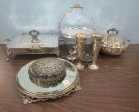 Group of Silver Plate Piecesc