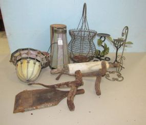 Assortment of Primitive and Decor Collectibles