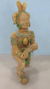 Southwest Aztec Pottery Statue