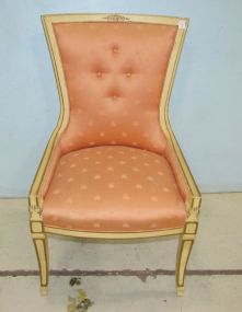 French Provincial Painted Side Chair