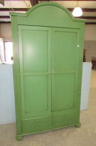 Modern Painted Double Door Storage Cabinet