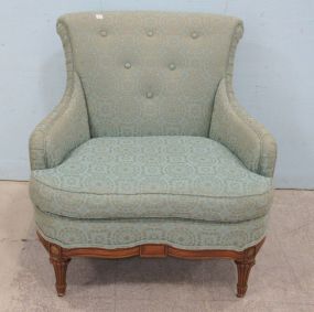 Schaffler's Custom Furnishing Co. Upholstered French Style Arm Chair
