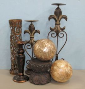 Decor Pieces and Candle Stands