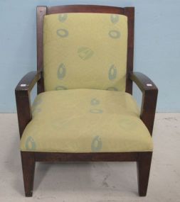 Modern Mahogany Arm Chair