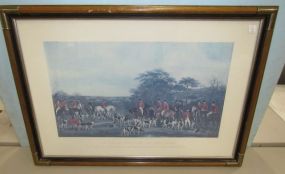 Sir Richard Sutton and The Quorn Hounds Print